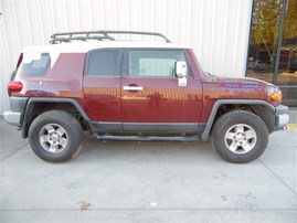 2008 TOYOTA FJ CRUISER BRICK RED 4.0 AT 4WD Z20943